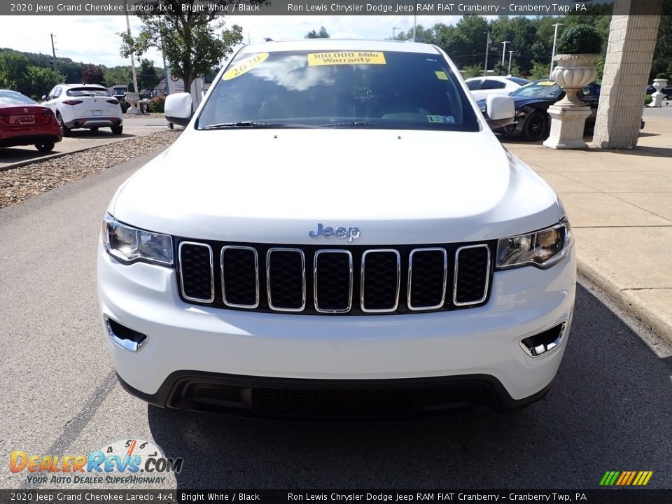 2020 Jeep Grand Cherokee Laredo 4x4 Bright White / Black Photo #3