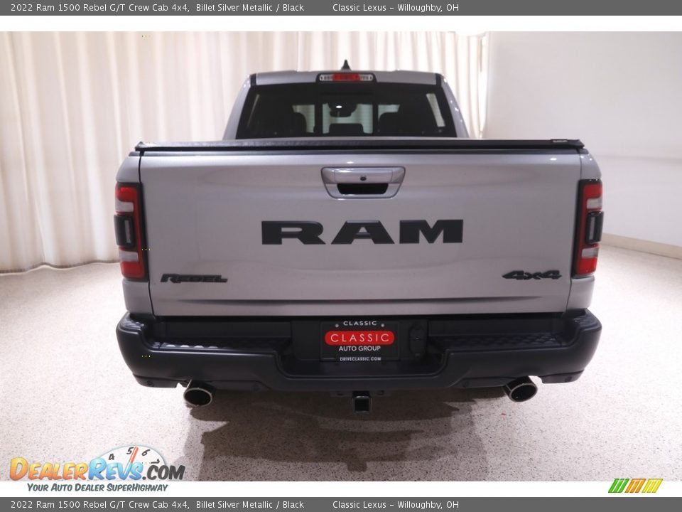 2022 Ram 1500 Rebel G/T Crew Cab 4x4 Billet Silver Metallic / Black Photo #21