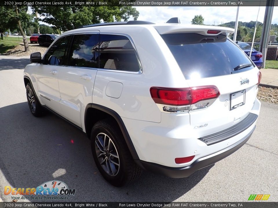 2020 Jeep Grand Cherokee Laredo 4x4 Bright White / Black Photo #6