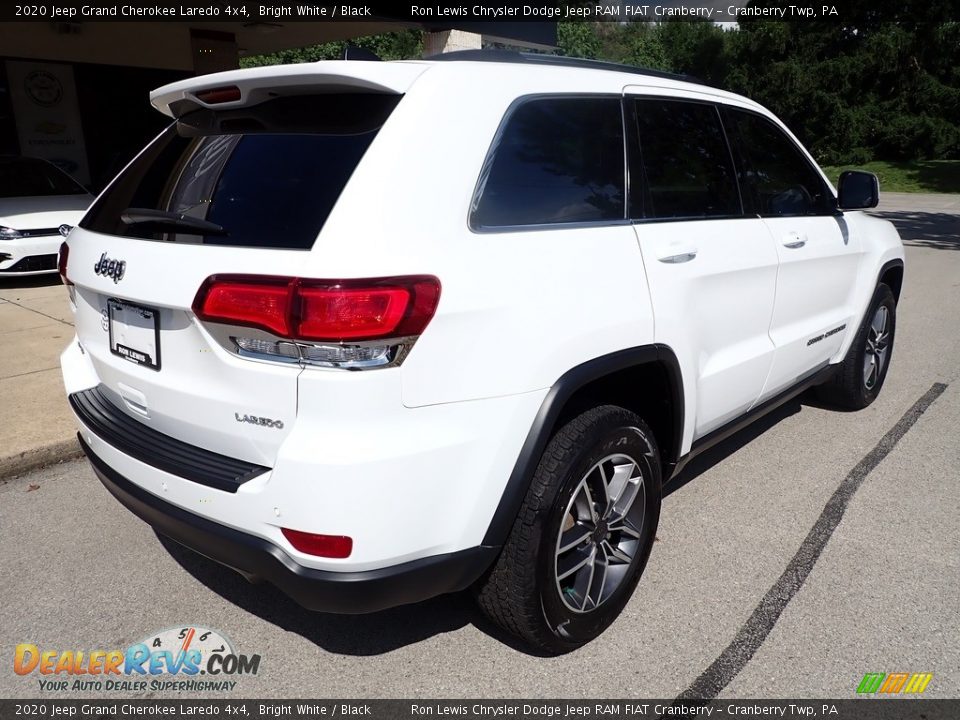 2020 Jeep Grand Cherokee Laredo 4x4 Bright White / Black Photo #8