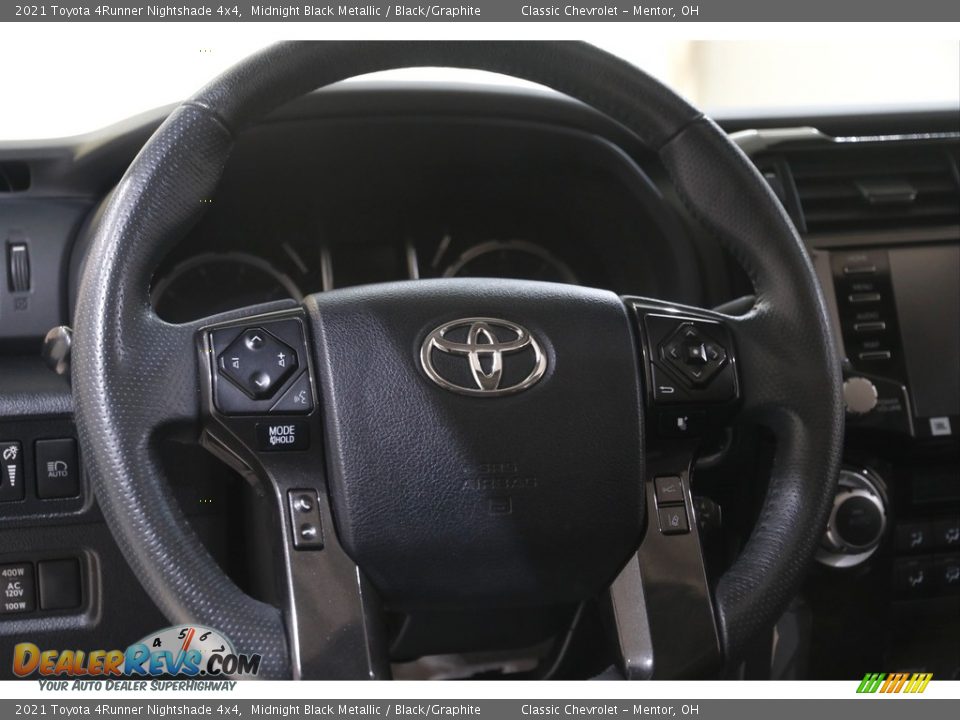 2021 Toyota 4Runner Nightshade 4x4 Steering Wheel Photo #7