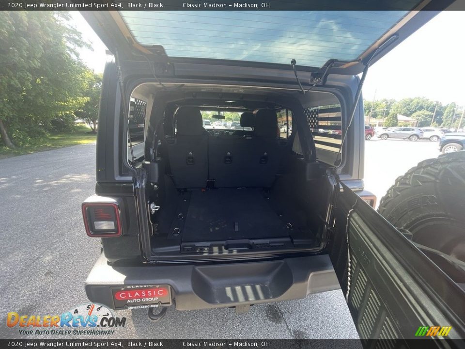 2020 Jeep Wrangler Unlimited Sport 4x4 Black / Black Photo #3
