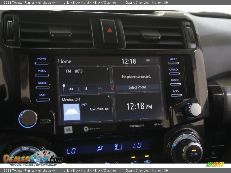 Controls of 2021 Toyota 4Runner Nightshade 4x4 Photo #10