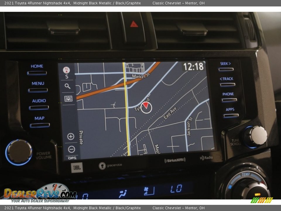 Navigation of 2021 Toyota 4Runner Nightshade 4x4 Photo #11