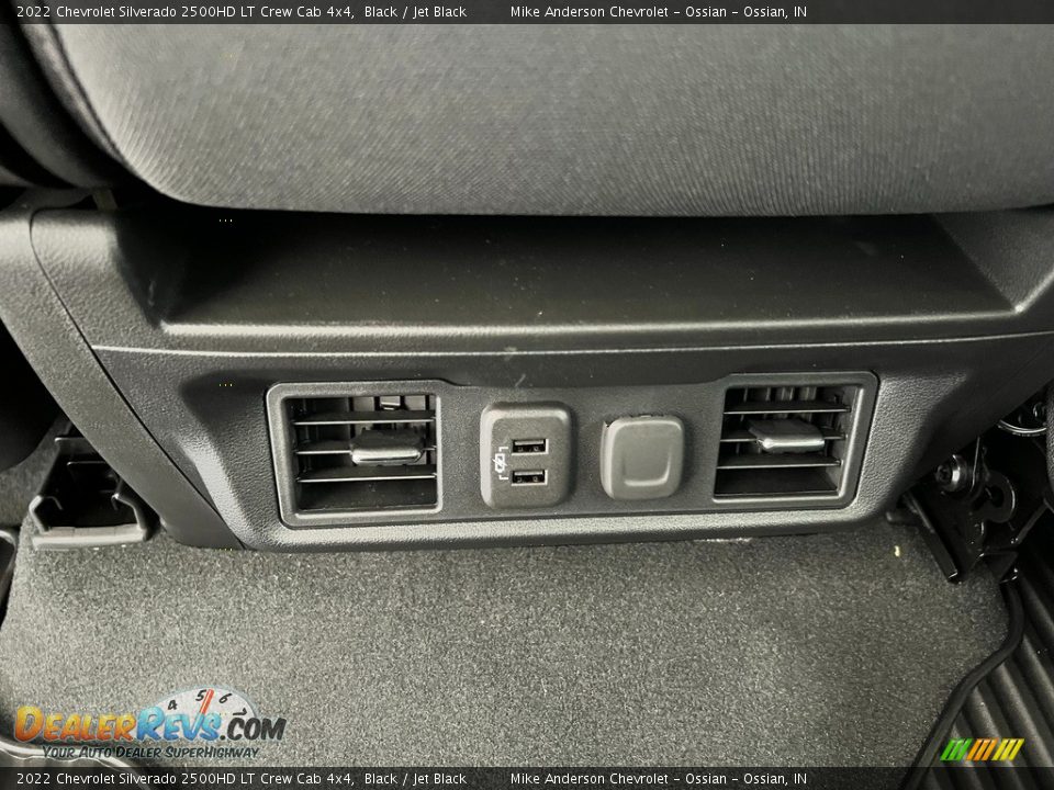 2022 Chevrolet Silverado 2500HD LT Crew Cab 4x4 Black / Jet Black Photo #23