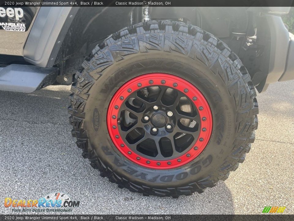 2020 Jeep Wrangler Unlimited Sport 4x4 Black / Black Photo #6