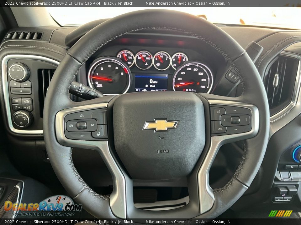 2022 Chevrolet Silverado 2500HD LT Crew Cab 4x4 Steering Wheel Photo #25