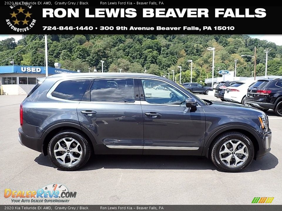 2020 Kia Telluride EX AWD Gravity Grey / Black Photo #1