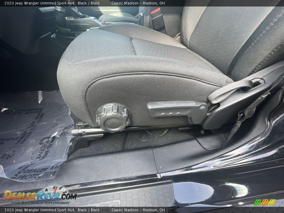2020 Jeep Wrangler Unlimited Sport 4x4 Black / Black Photo #8