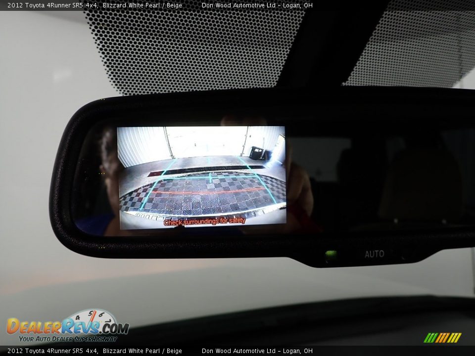 2012 Toyota 4Runner SR5 4x4 Blizzard White Pearl / Beige Photo #2