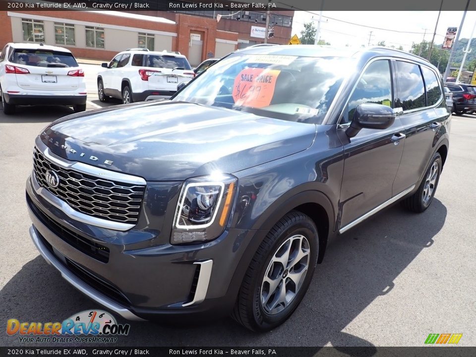 2020 Kia Telluride EX AWD Gravity Grey / Black Photo #4