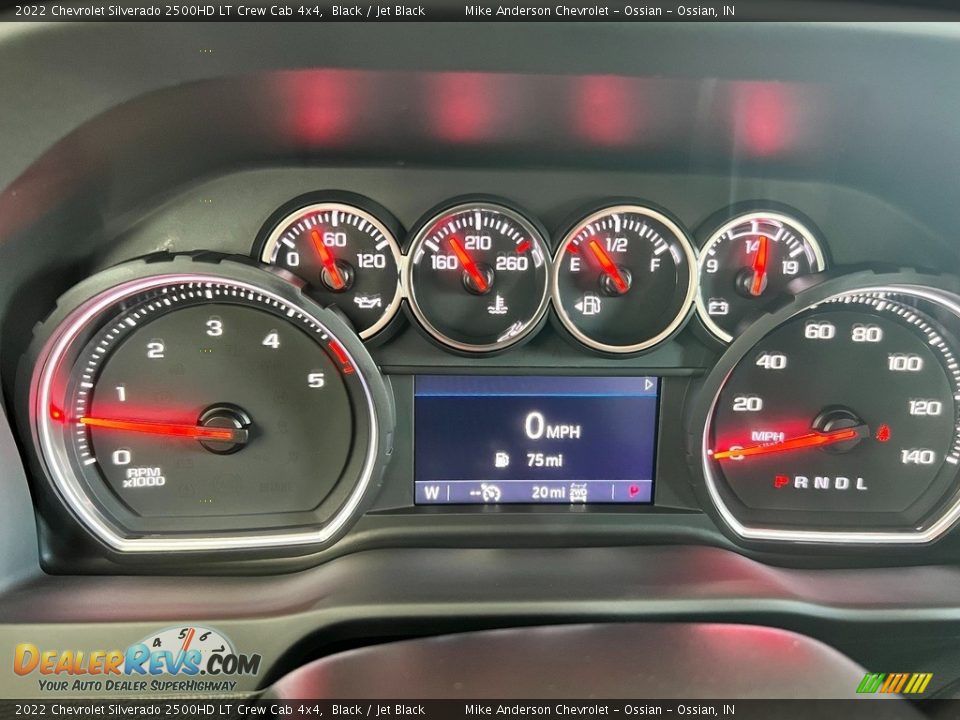 2022 Chevrolet Silverado 2500HD LT Crew Cab 4x4 Gauges Photo #28