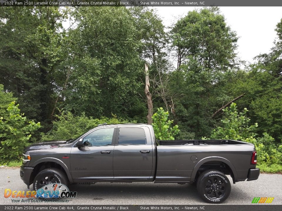 2022 Ram 2500 Laramie Crew Cab 4x4 Granite Crystal Metallic / Black Photo #1