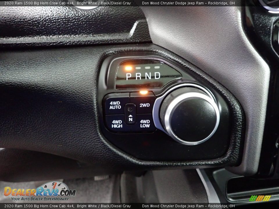 2020 Ram 1500 Big Horn Crew Cab 4x4 Bright White / Black/Diesel Gray Photo #22
