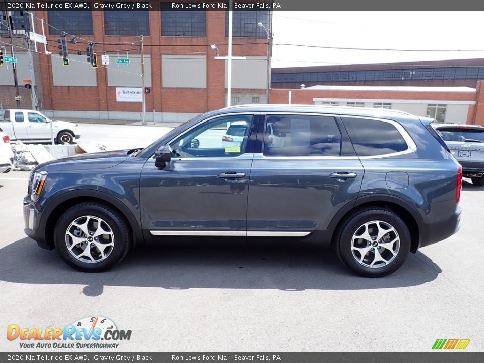 2020 Kia Telluride EX AWD Gravity Grey / Black Photo #5