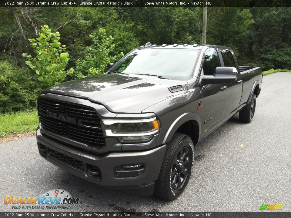 2022 Ram 2500 Laramie Crew Cab 4x4 Granite Crystal Metallic / Black Photo #2