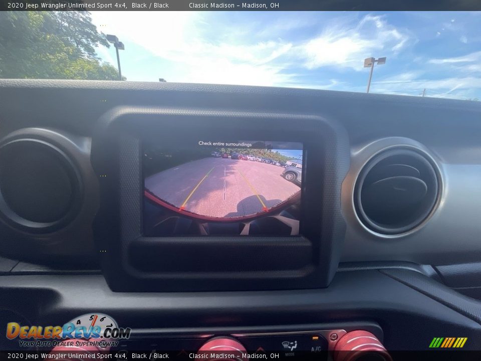 2020 Jeep Wrangler Unlimited Sport 4x4 Black / Black Photo #13