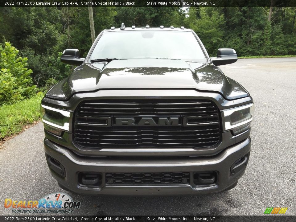 2022 Ram 2500 Laramie Crew Cab 4x4 Granite Crystal Metallic / Black Photo #3