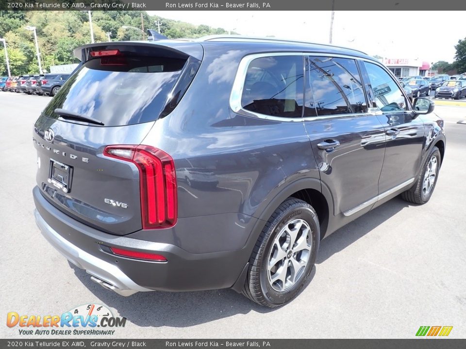 2020 Kia Telluride EX AWD Gravity Grey / Black Photo #8