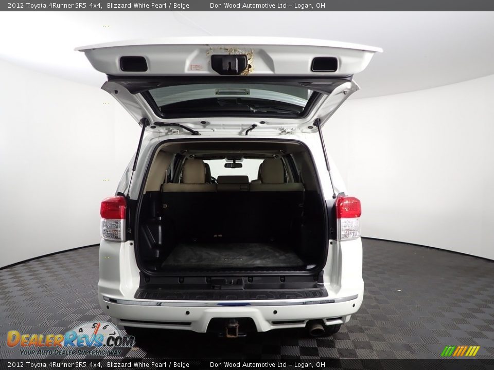 2012 Toyota 4Runner SR5 4x4 Blizzard White Pearl / Beige Photo #8
