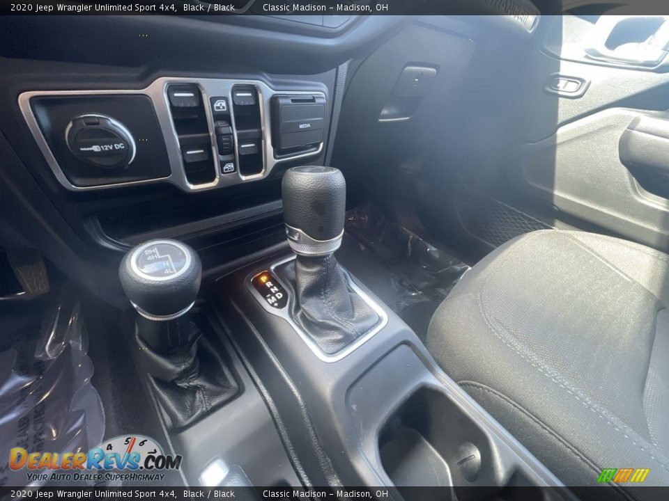 2020 Jeep Wrangler Unlimited Sport 4x4 Black / Black Photo #15