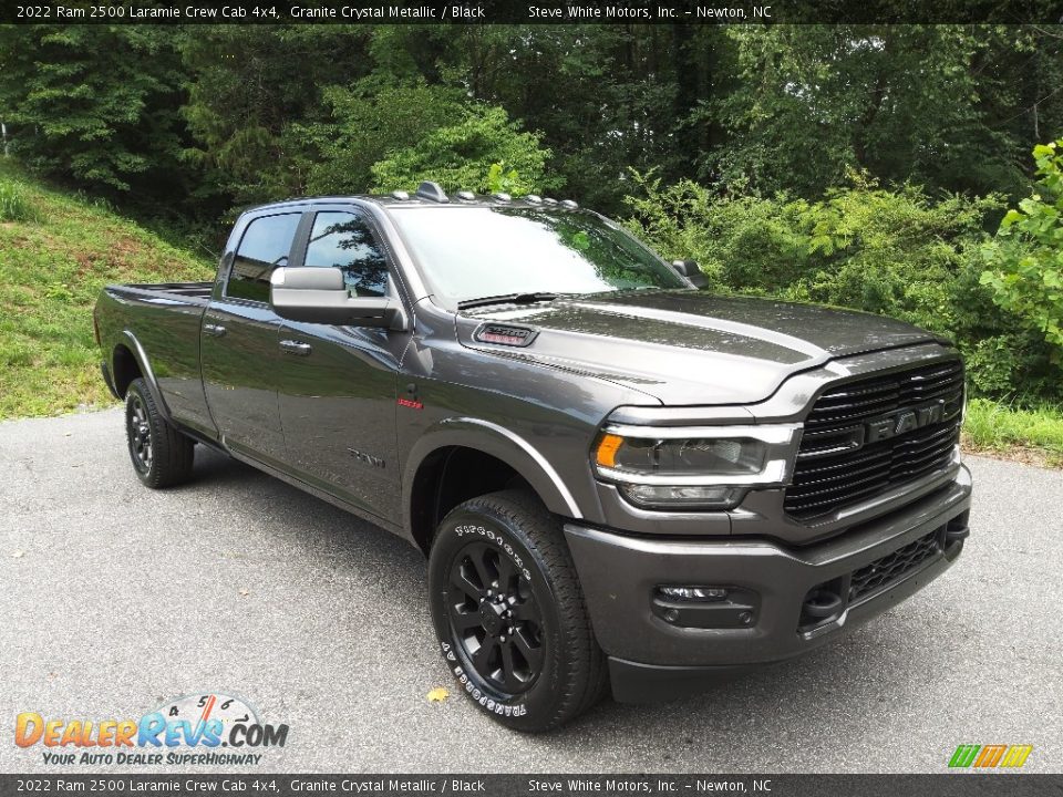 2022 Ram 2500 Laramie Crew Cab 4x4 Granite Crystal Metallic / Black Photo #4