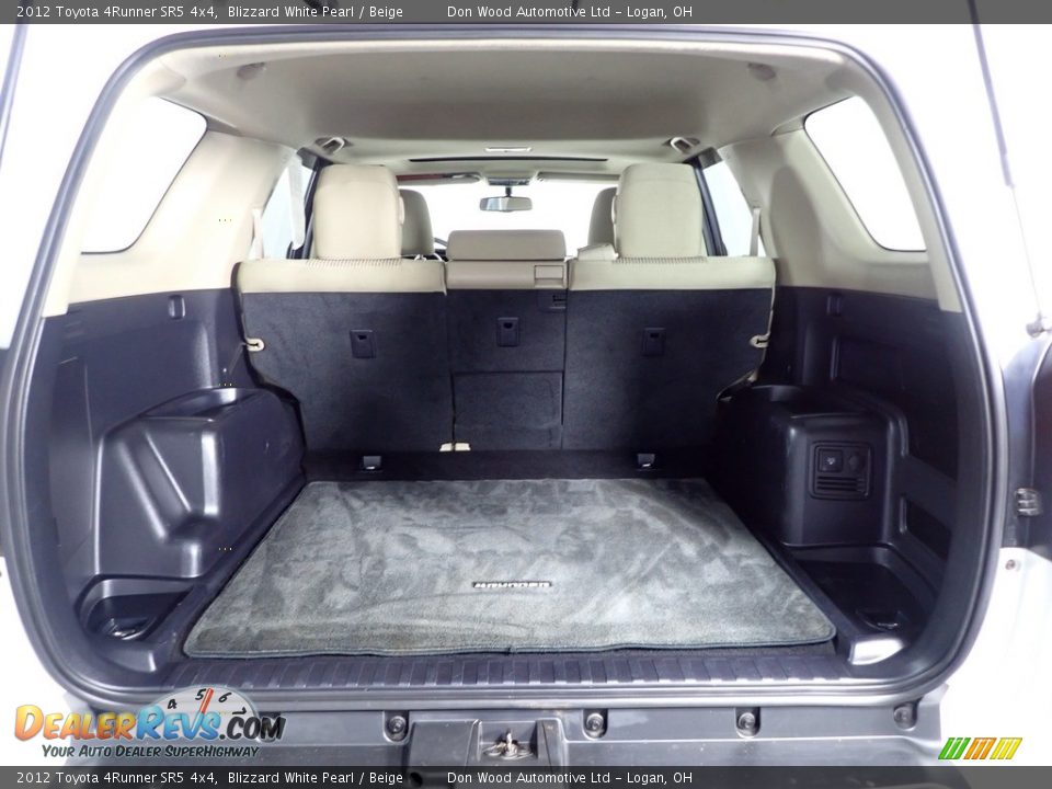 2012 Toyota 4Runner SR5 4x4 Blizzard White Pearl / Beige Photo #9