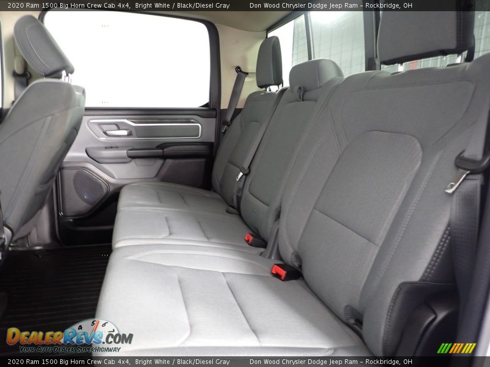 2020 Ram 1500 Big Horn Crew Cab 4x4 Bright White / Black/Diesel Gray Photo #27