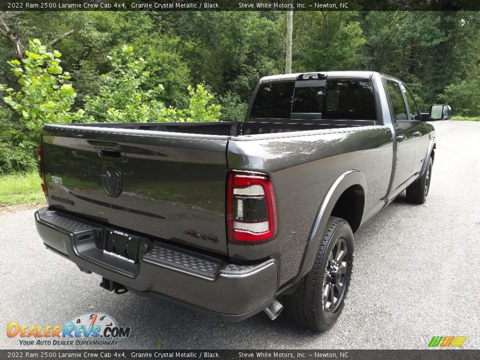 2022 Ram 2500 Laramie Crew Cab 4x4 Granite Crystal Metallic / Black Photo #6