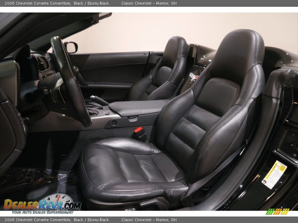 2006 Chevrolet Corvette Convertible Black / Ebony Black Photo #5