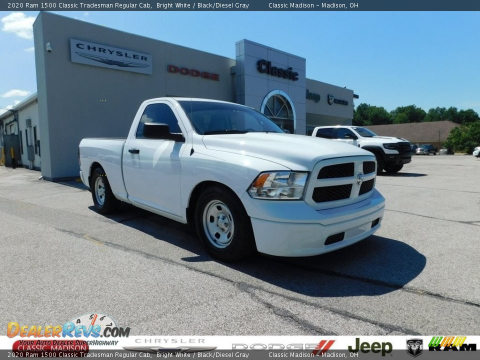 2020 Ram 1500 Classic Tradesman Regular Cab Bright White / Black/Diesel Gray Photo #1