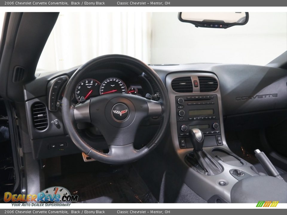 2006 Chevrolet Corvette Convertible Black / Ebony Black Photo #6