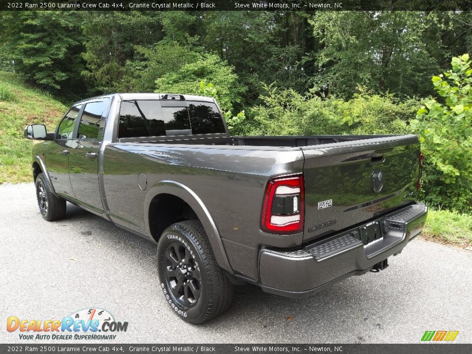 2022 Ram 2500 Laramie Crew Cab 4x4 Granite Crystal Metallic / Black Photo #9