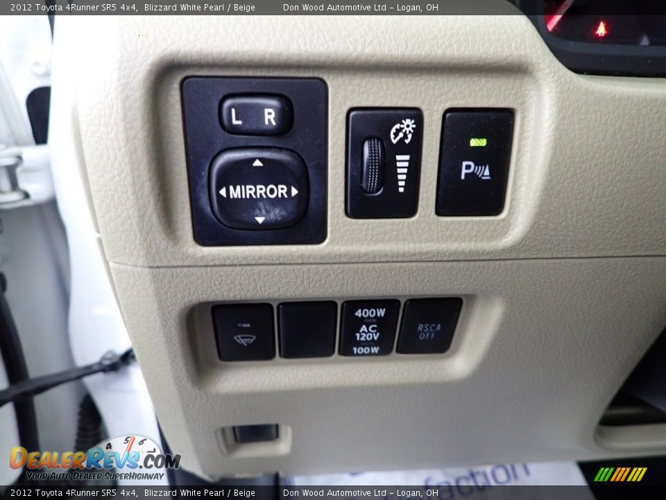 2012 Toyota 4Runner SR5 4x4 Blizzard White Pearl / Beige Photo #15