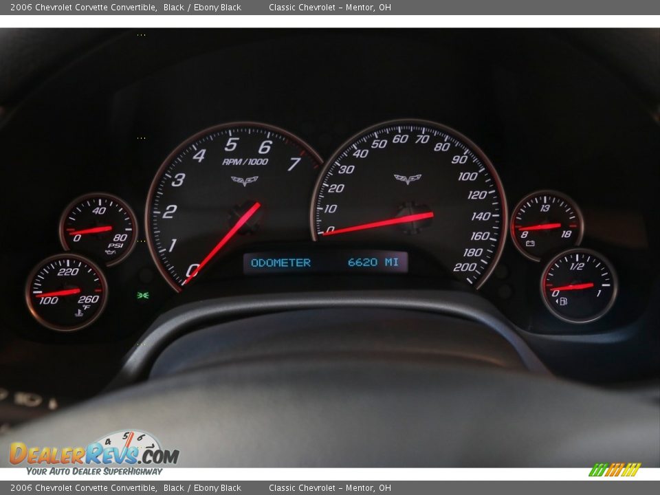 2006 Chevrolet Corvette Convertible Black / Ebony Black Photo #9