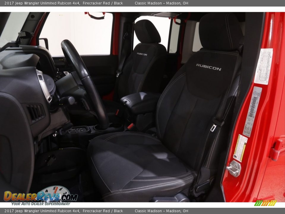 2017 Jeep Wrangler Unlimited Rubicon 4x4 Firecracker Red / Black Photo #5