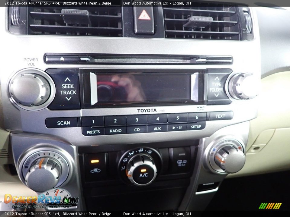 2012 Toyota 4Runner SR5 4x4 Blizzard White Pearl / Beige Photo #20