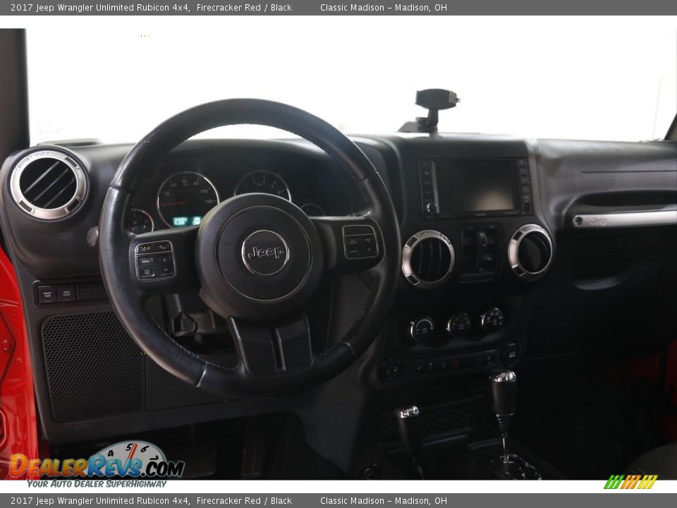 2017 Jeep Wrangler Unlimited Rubicon 4x4 Firecracker Red / Black Photo #6