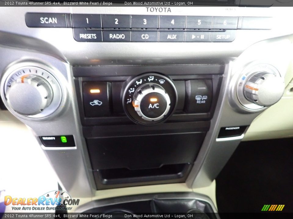 2012 Toyota 4Runner SR5 4x4 Blizzard White Pearl / Beige Photo #21