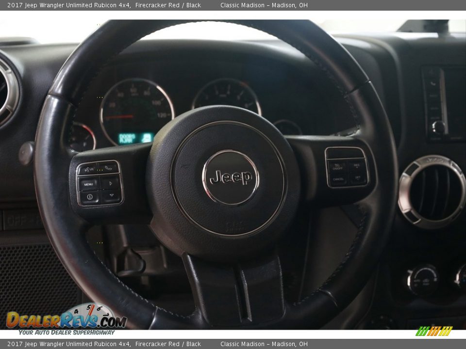 2017 Jeep Wrangler Unlimited Rubicon 4x4 Firecracker Red / Black Photo #7