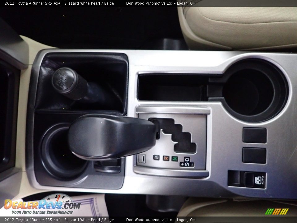 2012 Toyota 4Runner SR5 4x4 Blizzard White Pearl / Beige Photo #22