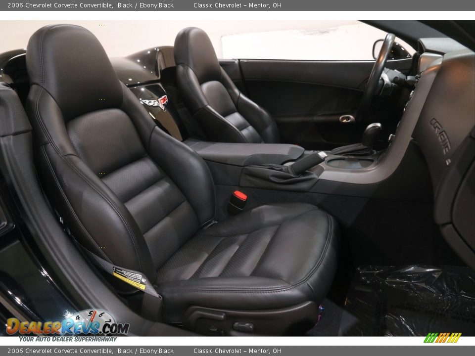 2006 Chevrolet Corvette Convertible Black / Ebony Black Photo #16