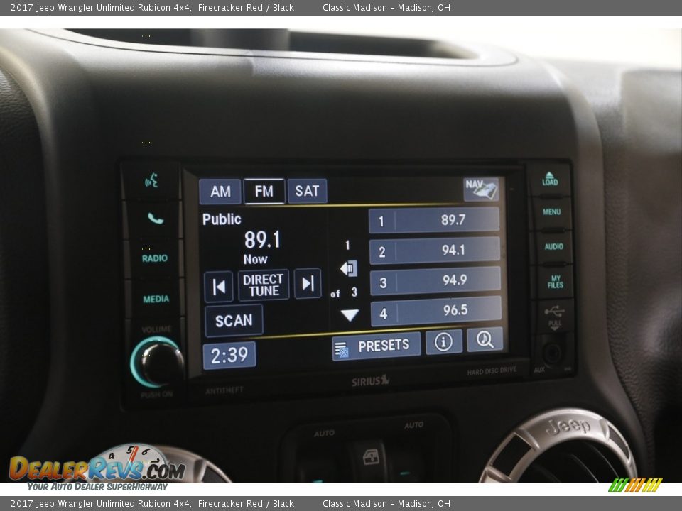 2017 Jeep Wrangler Unlimited Rubicon 4x4 Firecracker Red / Black Photo #10