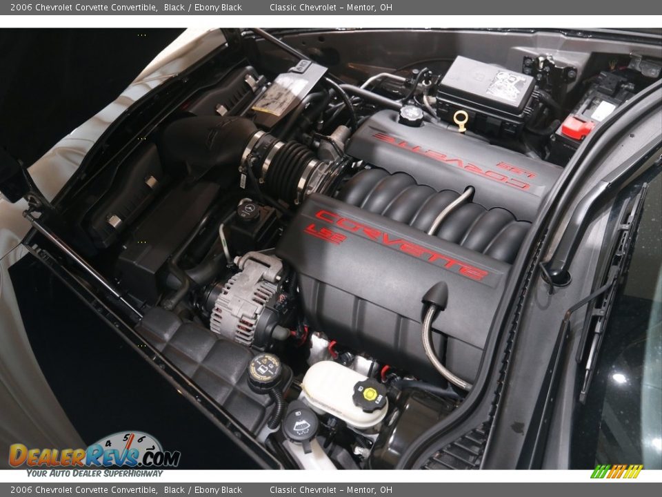 2006 Chevrolet Corvette Convertible Black / Ebony Black Photo #18