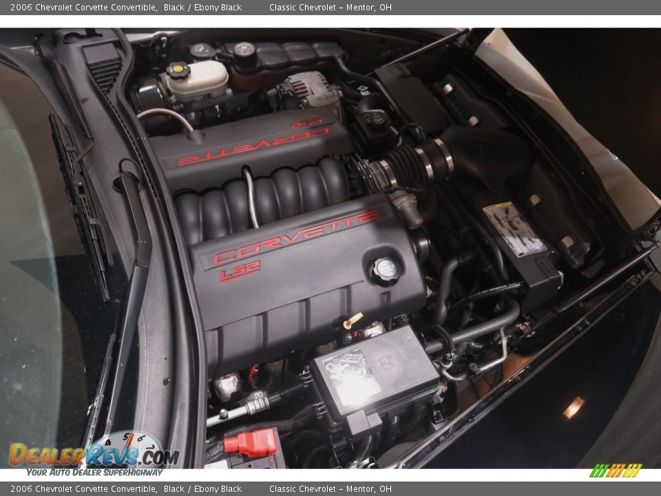 2006 Chevrolet Corvette Convertible Black / Ebony Black Photo #19