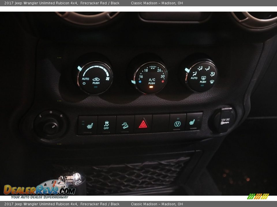 2017 Jeep Wrangler Unlimited Rubicon 4x4 Firecracker Red / Black Photo #14