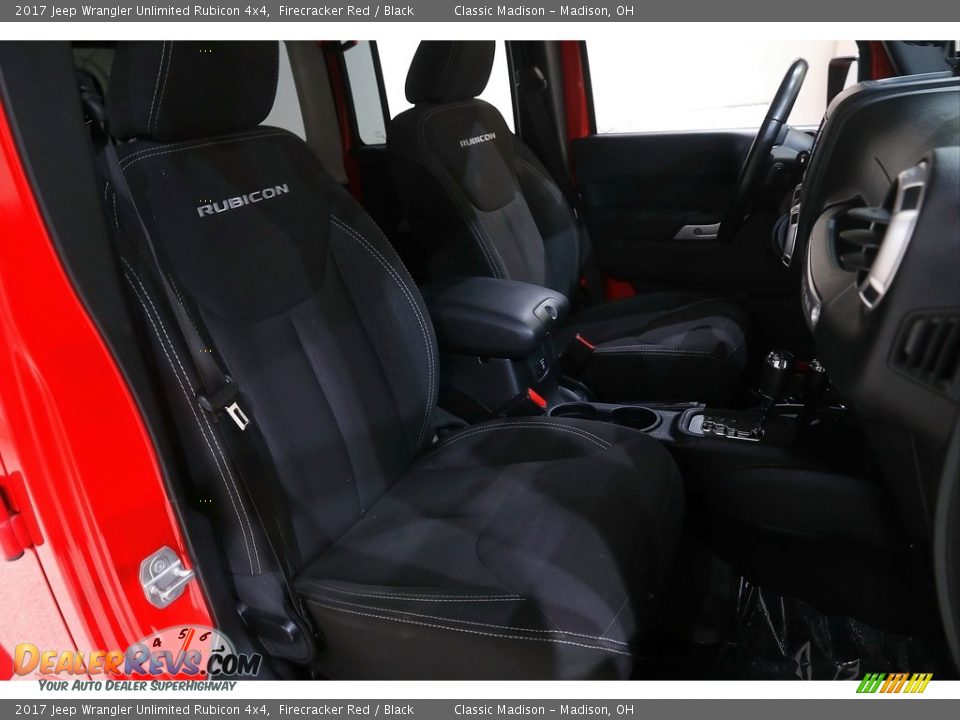 2017 Jeep Wrangler Unlimited Rubicon 4x4 Firecracker Red / Black Photo #16