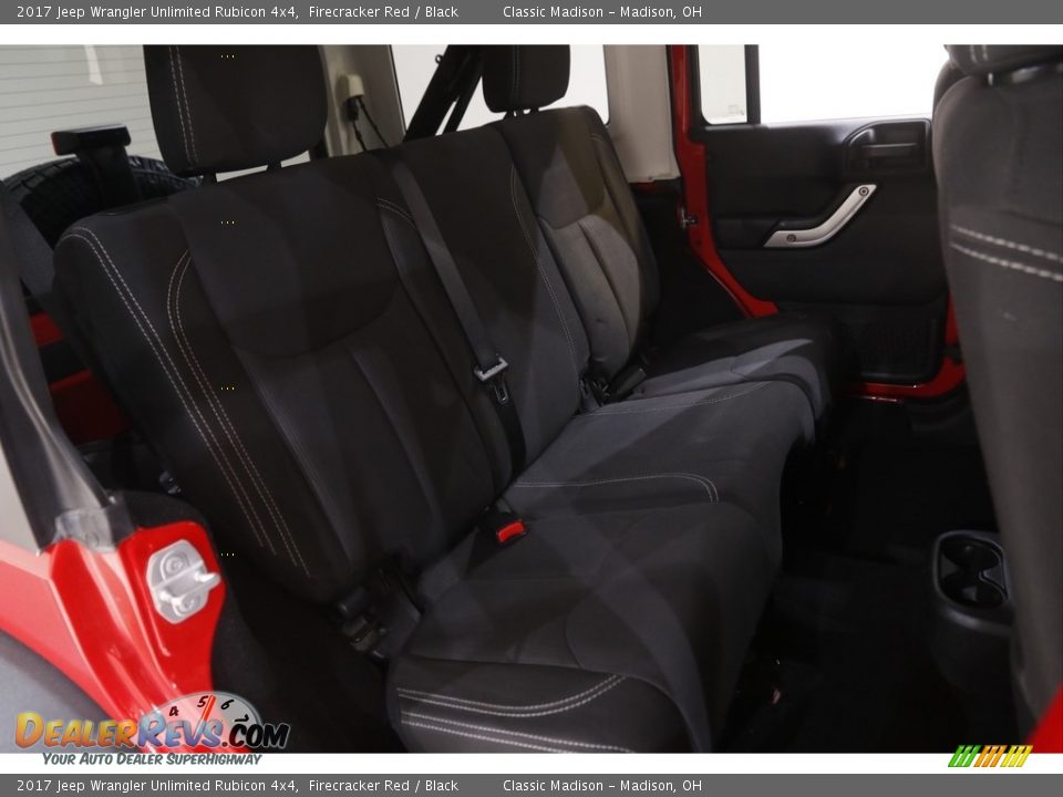 2017 Jeep Wrangler Unlimited Rubicon 4x4 Firecracker Red / Black Photo #17