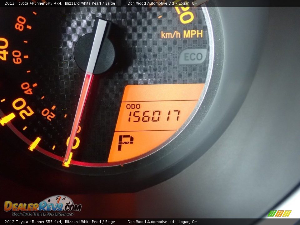 2012 Toyota 4Runner SR5 4x4 Blizzard White Pearl / Beige Photo #34