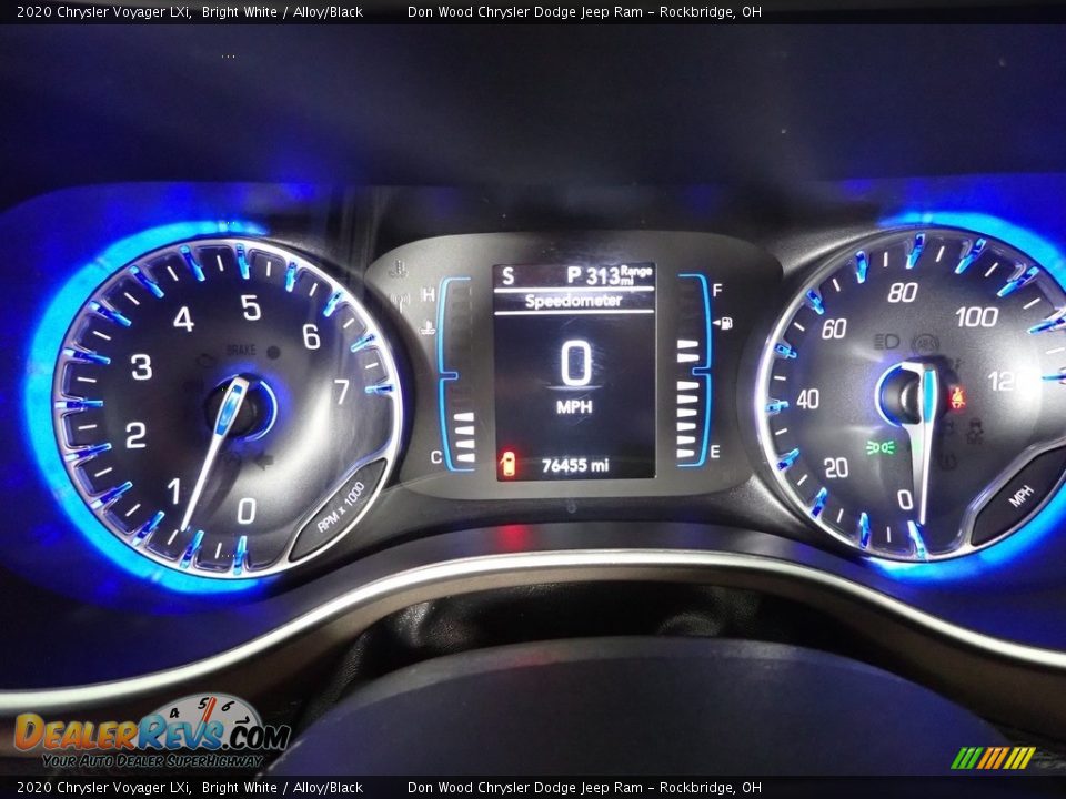 2020 Chrysler Voyager LXi Bright White / Alloy/Black Photo #18